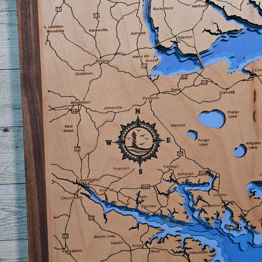 Outer Banks *West View* - Bathymetric Map