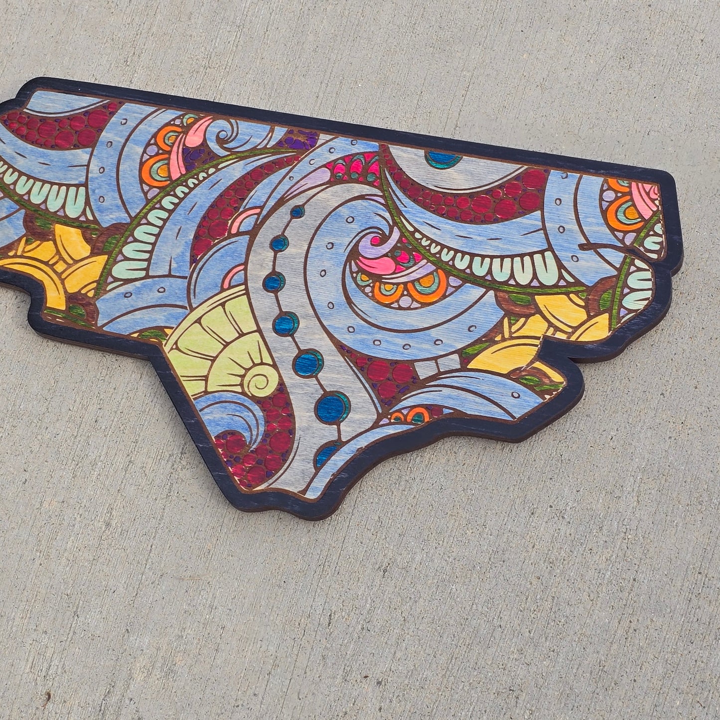 North Carolina wood art