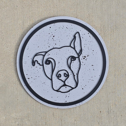 Customizable Outline Pet Portrait