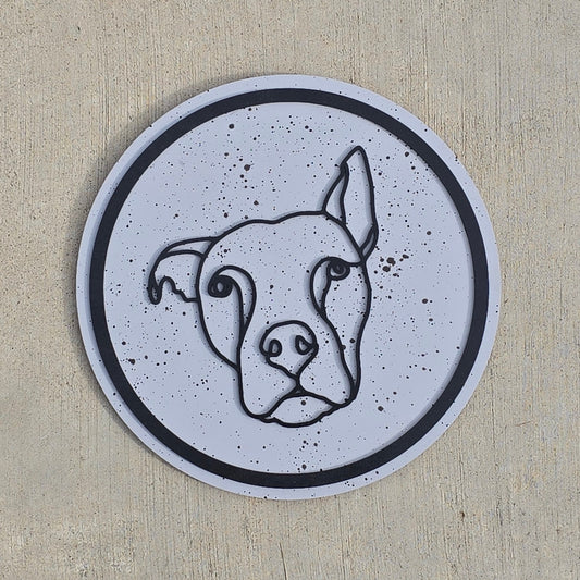 Customizable Outline Pet Portrait