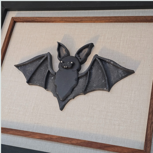 Handmade Wooden Bat Wall Art – Gothic & Halloween Décor