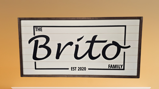 Family Name Sign